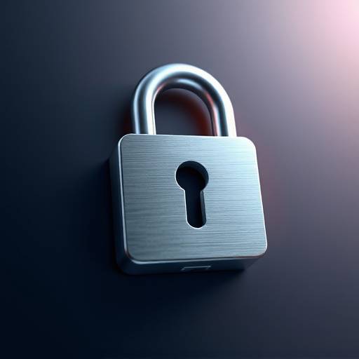 Icône d'un cadenas symbolisant la sécurité des données.